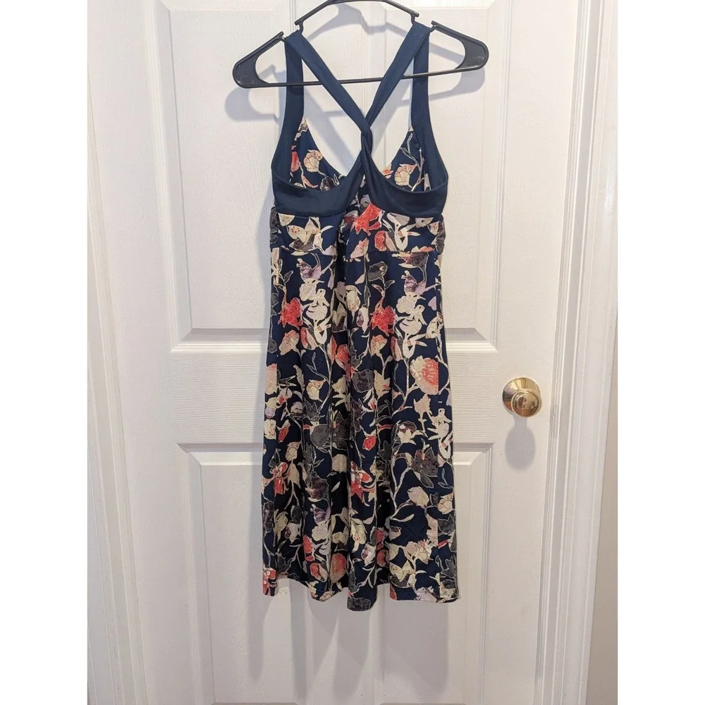 Athleisure Floral Active Dress Built‎ In Bra Tenniscore Golfcore Dress Garden